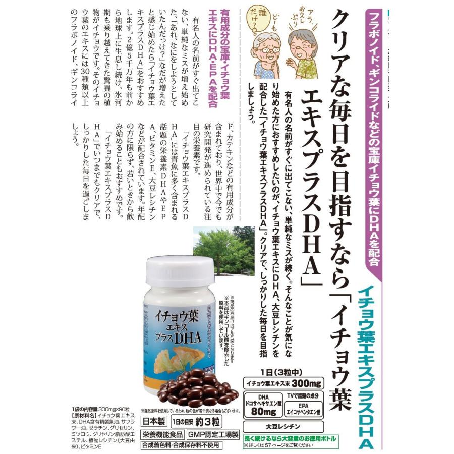 イチョウ葉エキス + DHA 1袋 サプリ