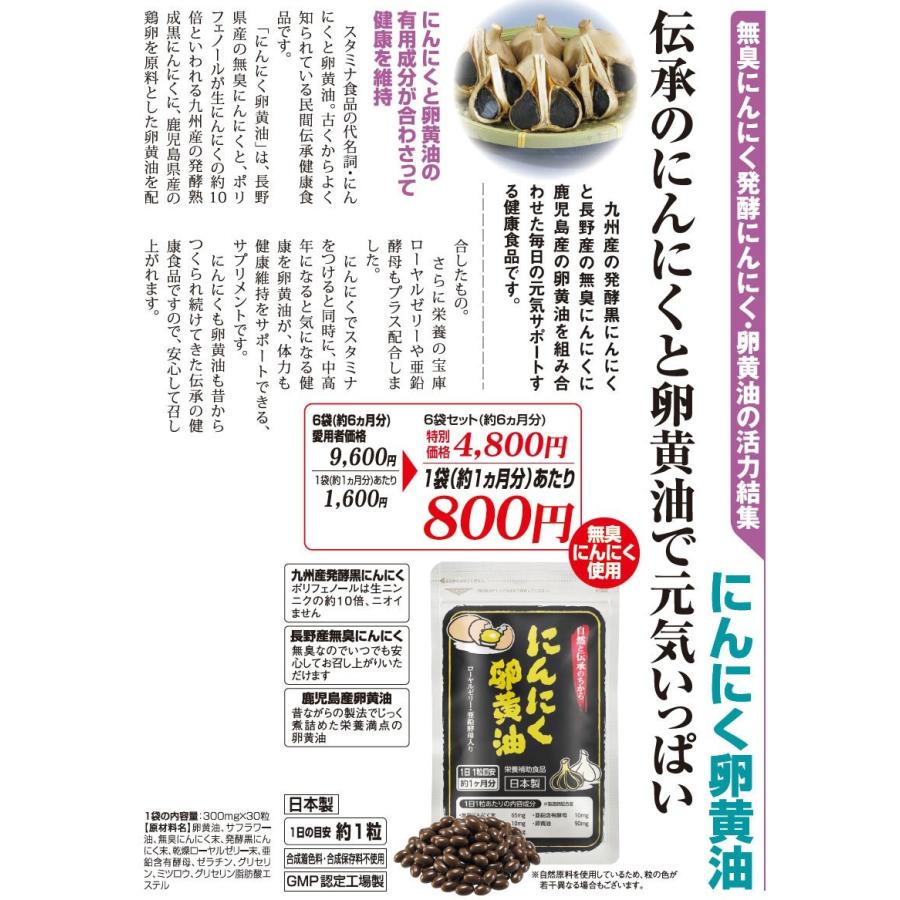 サプリ にんにく卵黄油 1袋