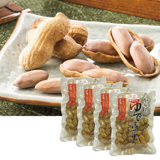 ゆで落花生おおまさり（160g×4袋セット） - ほほえみ元気クラブ 新光通販