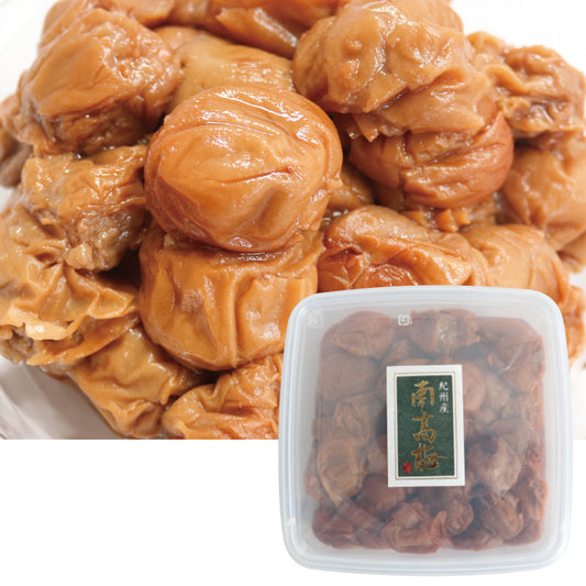 つぶれ南高梅（はちみつ入） 1kg 訳ありお手頃価格 - ほほえみ元気クラブ 新光通販
